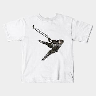 Anze Kopitar Los Angles Sketch Kids T-Shirt